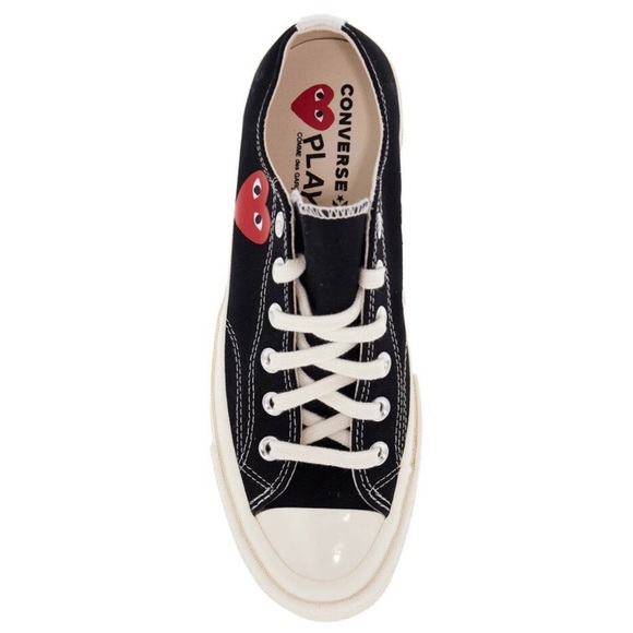 Comme Des Garcons Play Chuck 70 Low-Top Sneakers Size Womens 9 NWT - Picture 2 of 11